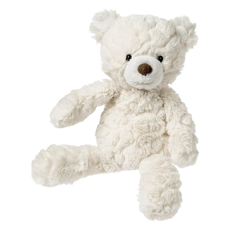 Mary Meyer Putty Bear Small Teddy Bear Soft Toy, Cream