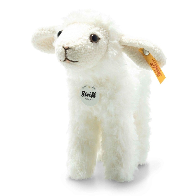 Steiff Anni Lamb 16 Cm Cuddly Toy For Children Soft & Cuddly Washable Cream (074233)