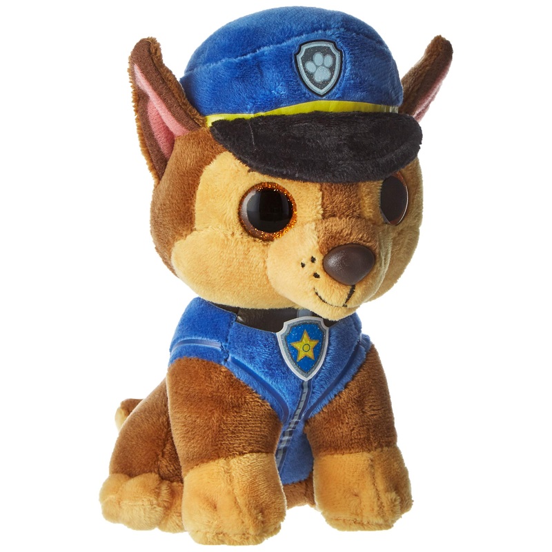 Ty 41208 Paw Patrol - Chase With Glitter Eyes 15 Cm