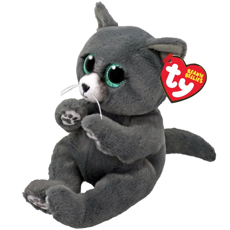 Ty Beanie Bellie Binx Blue Russian Cat - 6'', 41501