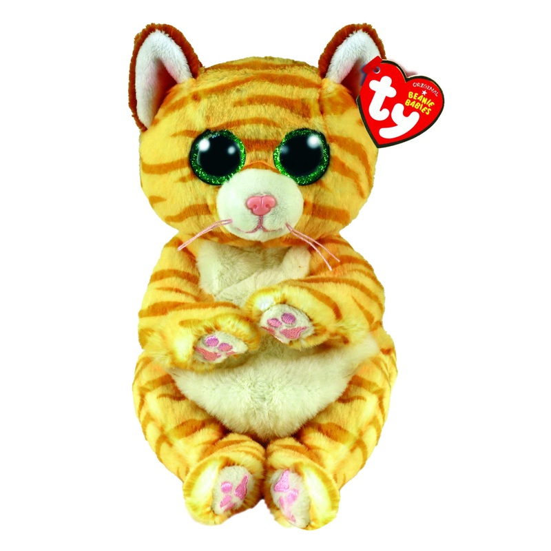 Ty Beanie Bellie Mango - Gold Cat - 6'
