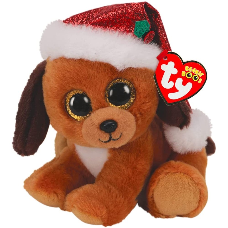 Ty Beanie Boo Howlidays -Christmas Dog With Hat - 6'
