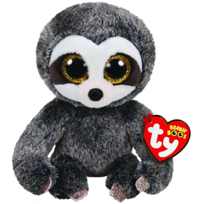 Ty Beanie Boos Dangler - Grey Sloth Reg