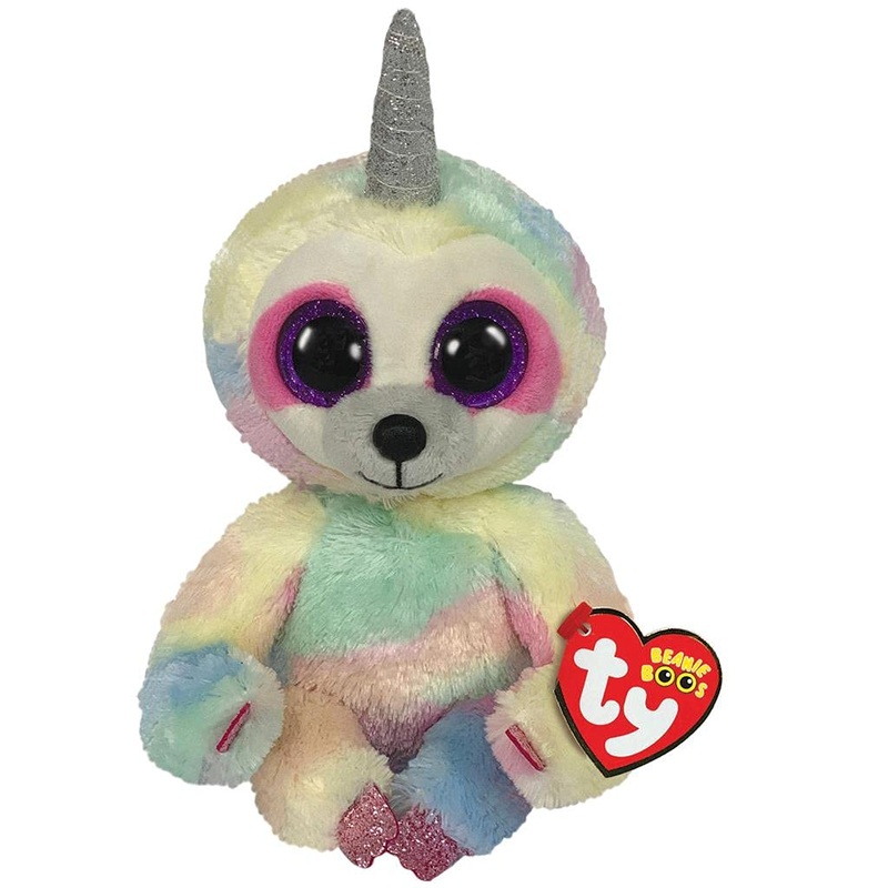 Ty Cooper Sloth W/Horn - Beanie Boos