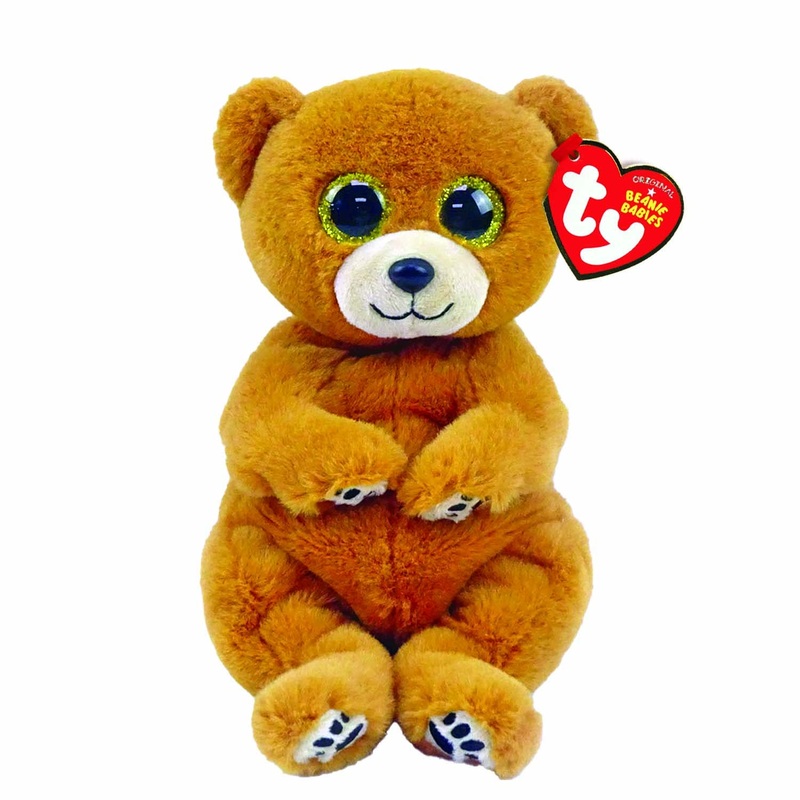 Ty Toys Beanie Babies Bear Duncan - 15 Cm, Brown,2009127