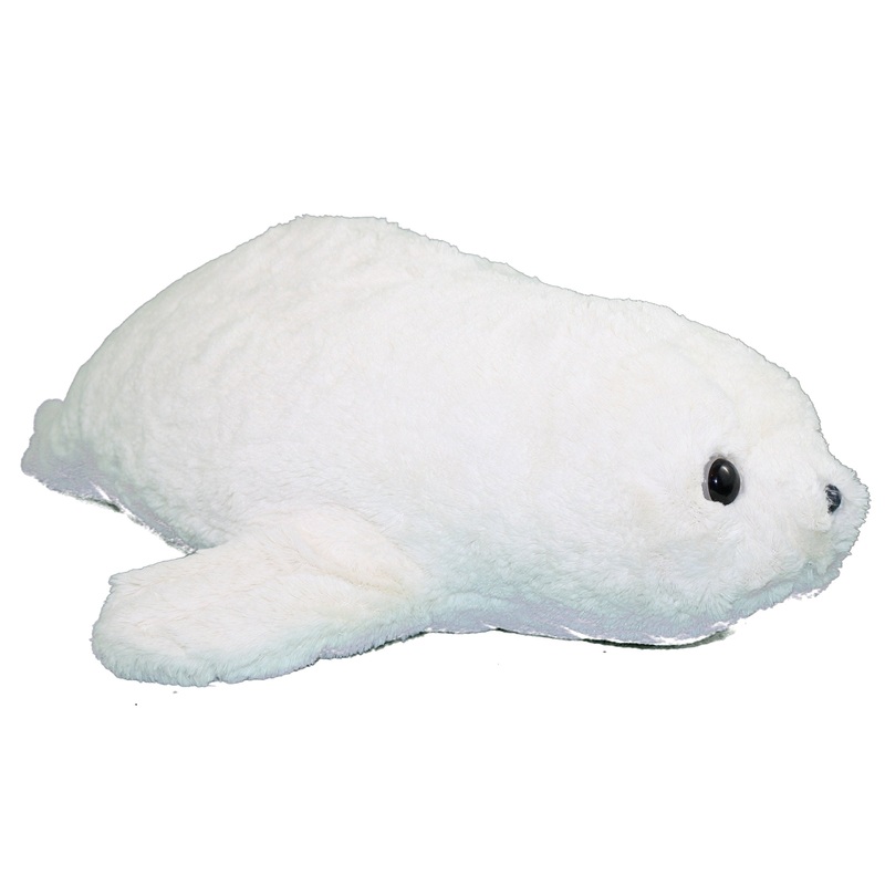 Wishpets Stuffed Animal - Soft Plush Toy For Kids - 22' White Seal