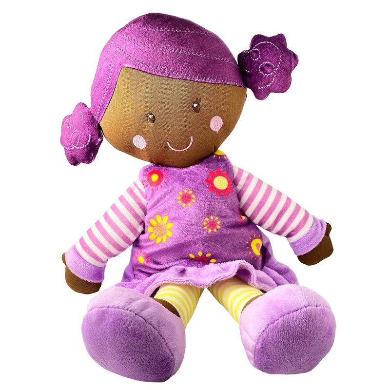 Brown Sugar Black Baby Doll African American Plush - 15'