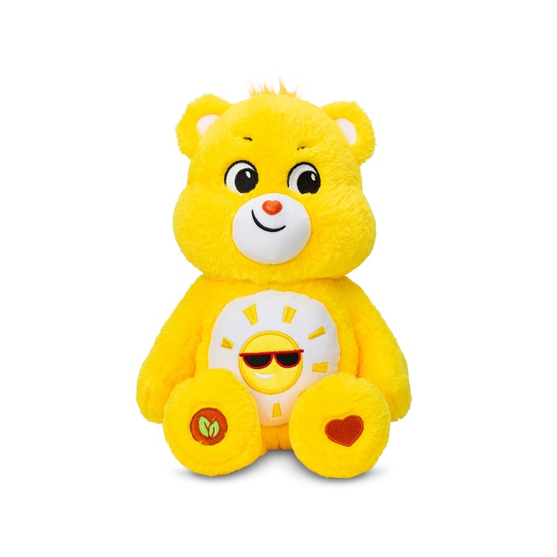 Care Bears 14' Funshine Bear Plushie - Medium Size - Yellow Plush For Ages 4+  Perfect Stuffed Animal Holiday, Birthday Gift, Super Soft And Cuddly  Good For Girls And Boys, Employees, Collectors