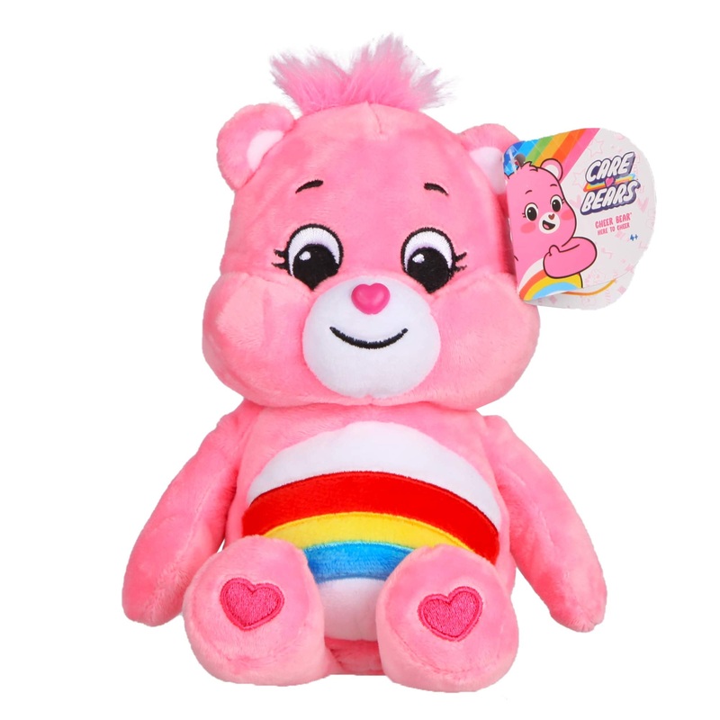 Care Bears Cheer Bear Bean Plush, 9 Inches