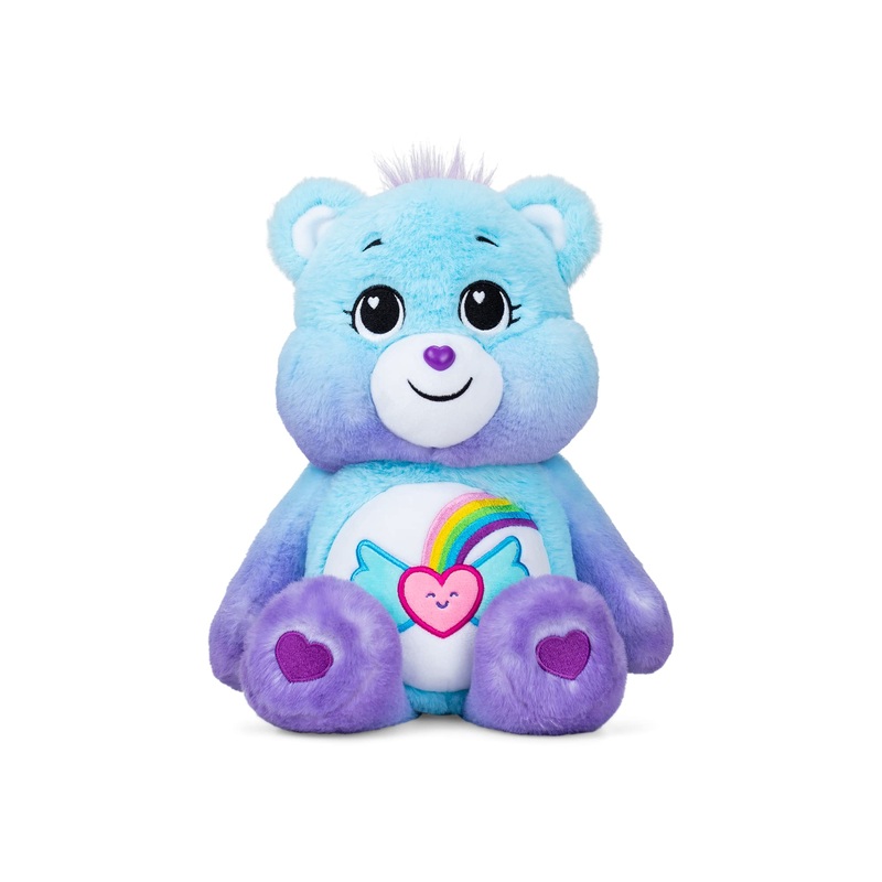Care Bears 14' Medium Plush - Dream Bright Bear - Light Blue Plushie For Ages 4+  Stuffed Animal, Soft And Cuddly  Good For Girls And Boys, Employees, Collectors, Great Valentines Day Gift For Kids