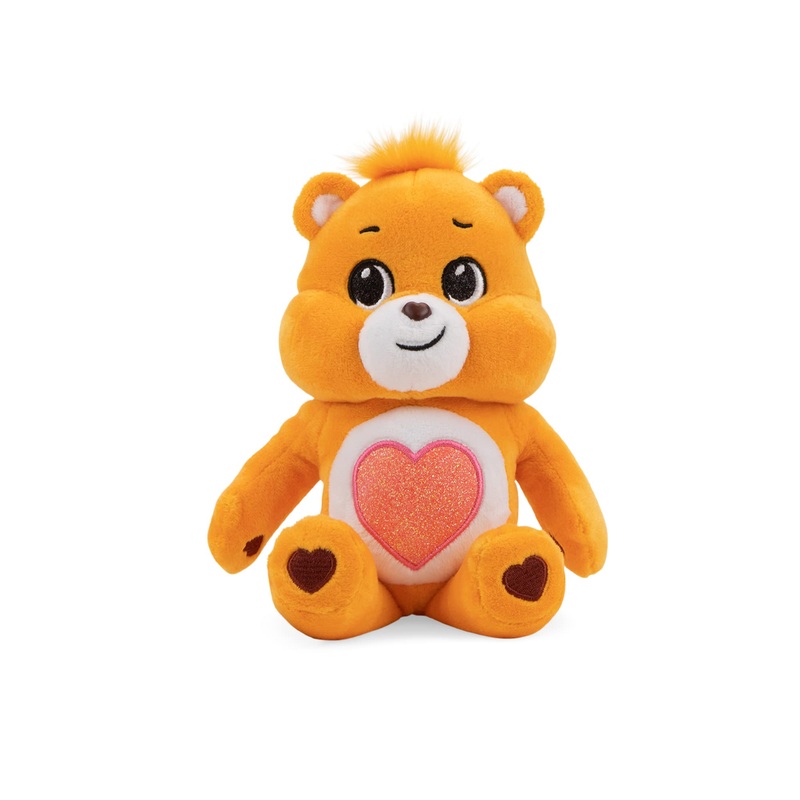 Care Bears 9' Bean Plush (Glitter Belly) - Tenderheart Bear - Soft Huggable Material!