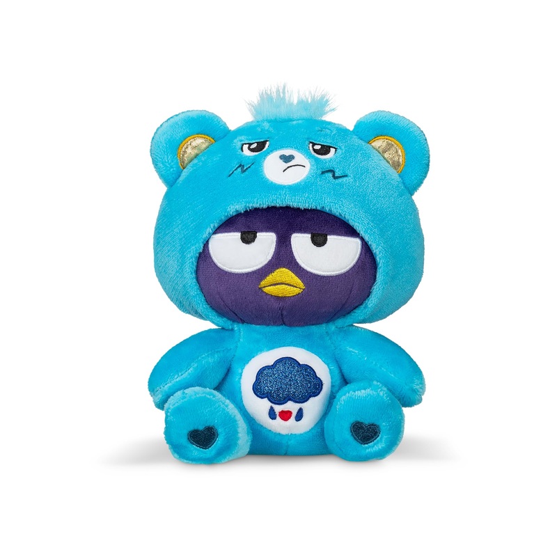 Care Bears - Badtz-Maru Dressed As Grumpy Bear 8' Fun-Size Plush, Blue - Soft, Huggable Bestie!  Good For Girls And Boys, Employees, Collectors, Ages 4+