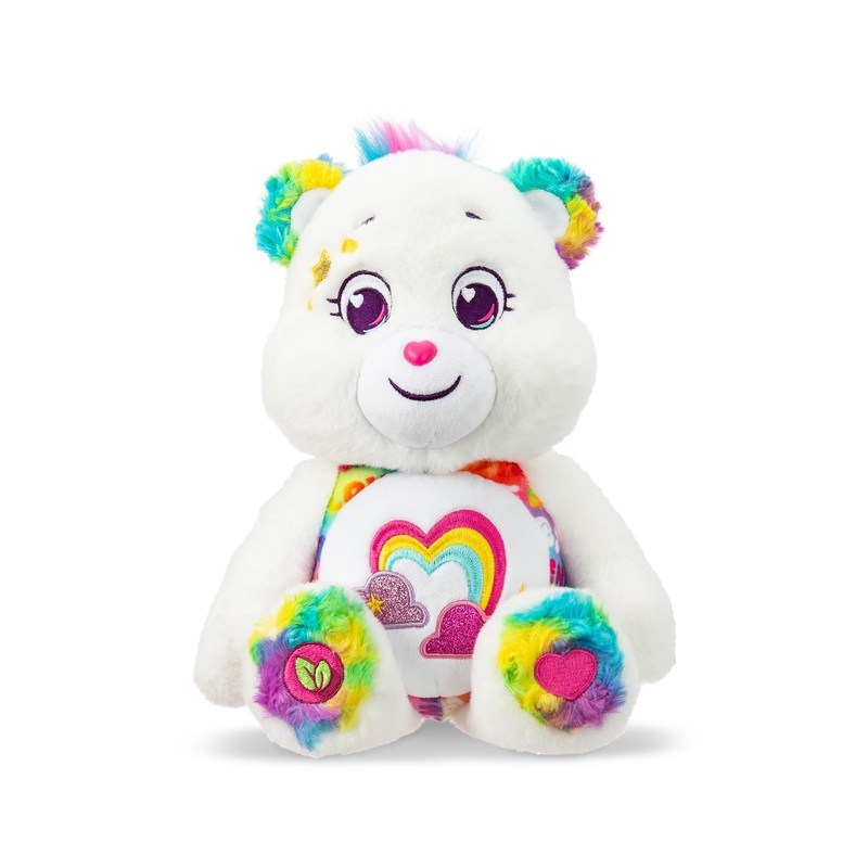 Care Bears Medium Plush - True Friend Bear - Perfect Stuffed Animal Holiday, Birthday Gift, Super Soft And Cuddly  Good For Girls And Boys, Employees, Collectors
