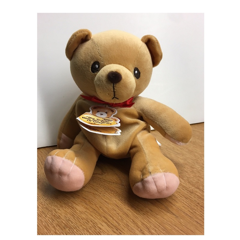 Cherished Teddies Plush Bean Bag 'The Teddie With The Heart Of Gold #541222