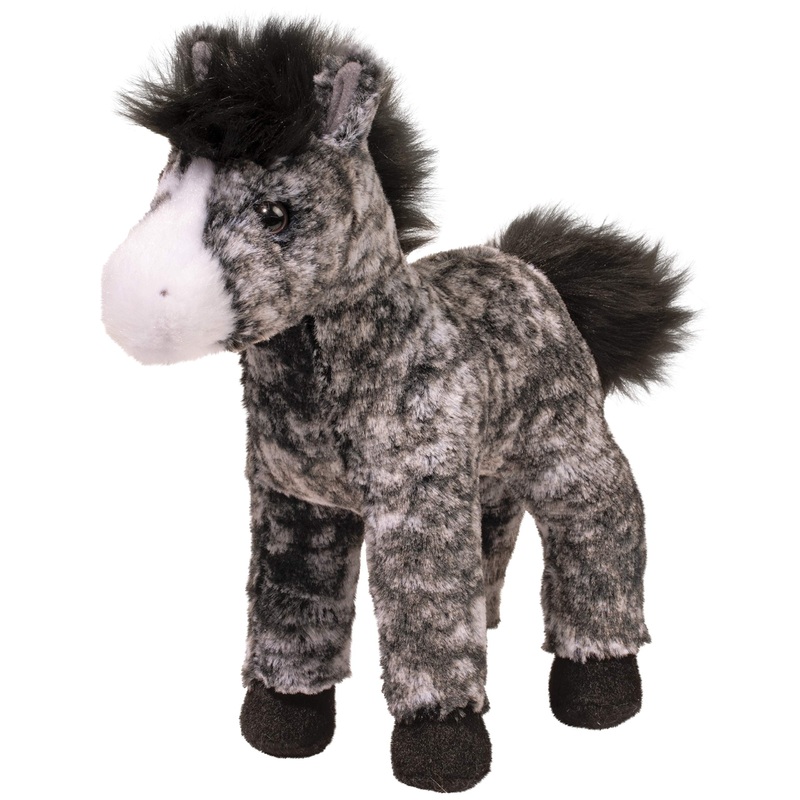 Douglas Adara Gray Dapple Horse Plush Stuffed Animal