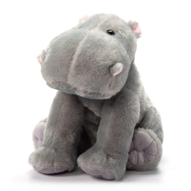 The Petting Zoo Hippo Stuffed Animal, Gifts For Kids, Wild Onez Zoo Animals, Hippo Plush Toy 12 Inches