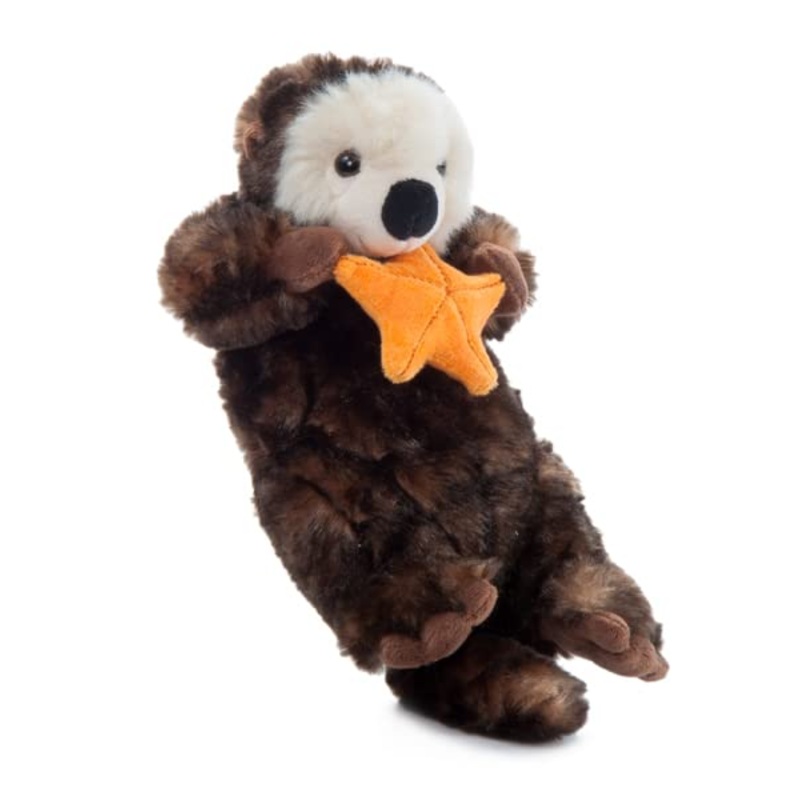 The Petting Zoo Sea Otter Stuffed Animal Plushie, Gifts For Kids, Wild Onez Ocean Animals, Otter Plush Toy 12 Inches