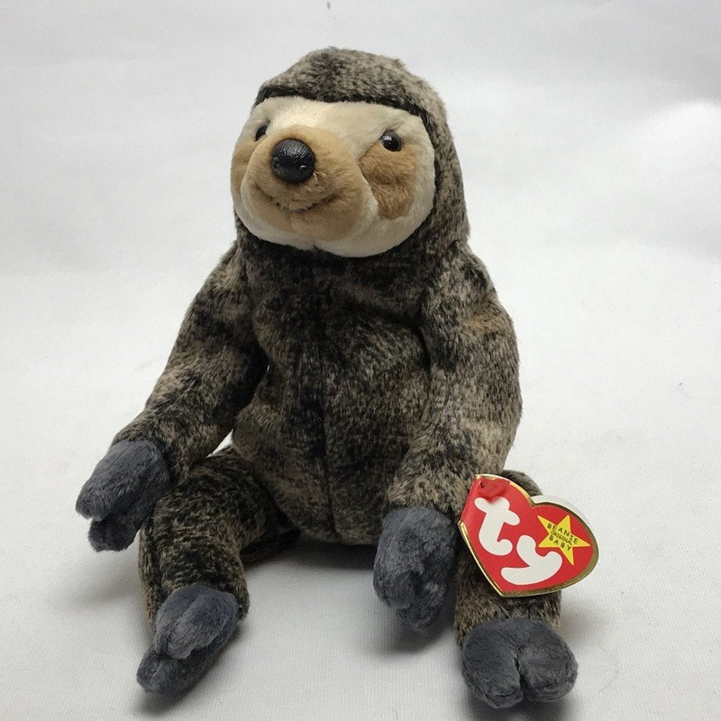 Ty Beanie Babies - Slowpoke The Sloth