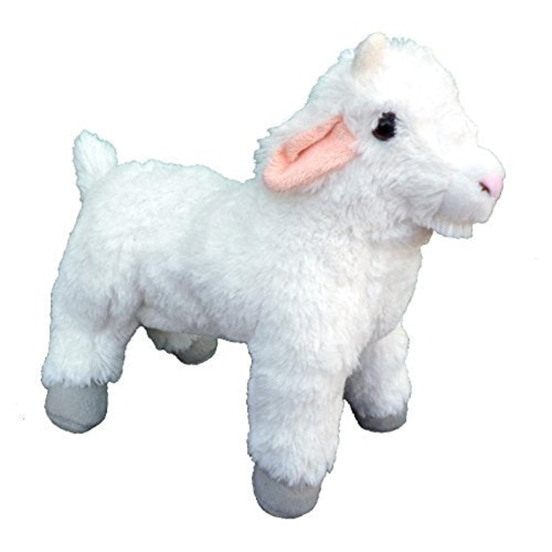 Adore 12' Standing Cashmere The Kid Goat Plush Stuffed Animal Toy