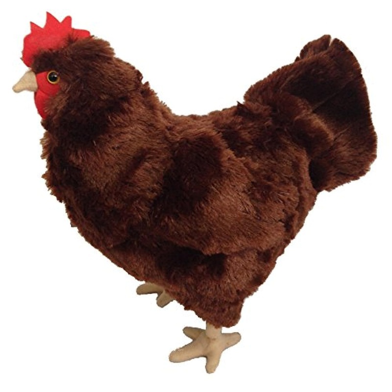 Adore 12' Standing Rosie The Hen Chicken Plush Stuffed Animal Toy