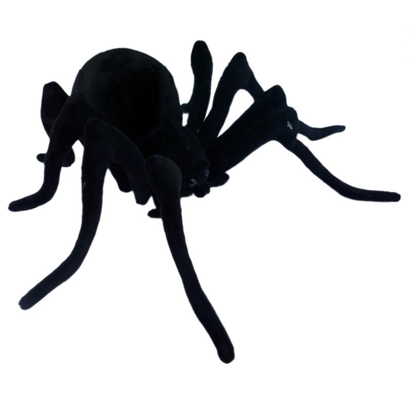 Adore 13' Scarlet The Black Widow Spider Plush Stuffed Animal Toy