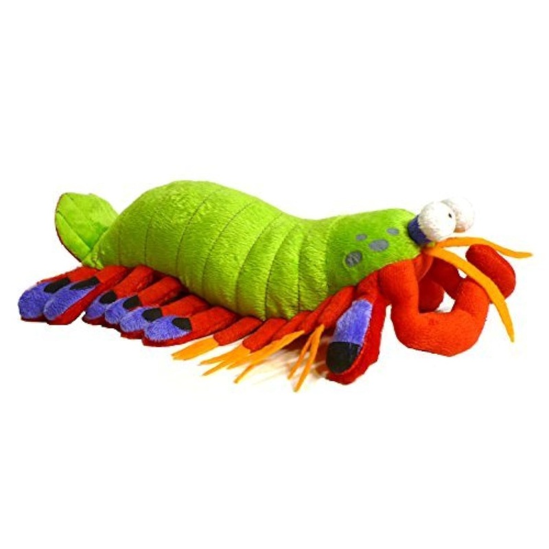 Adore 14' Harlequin The Peacock Mantis Shrimp Plush Stuffed Animal Toy