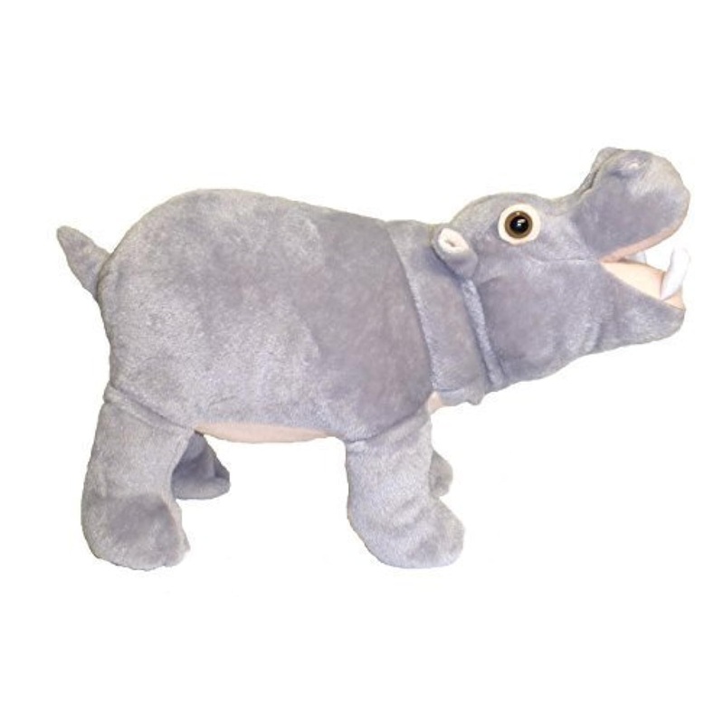 Adore 14' Standing Farting Hippo Plush Stuffed Animal Toy