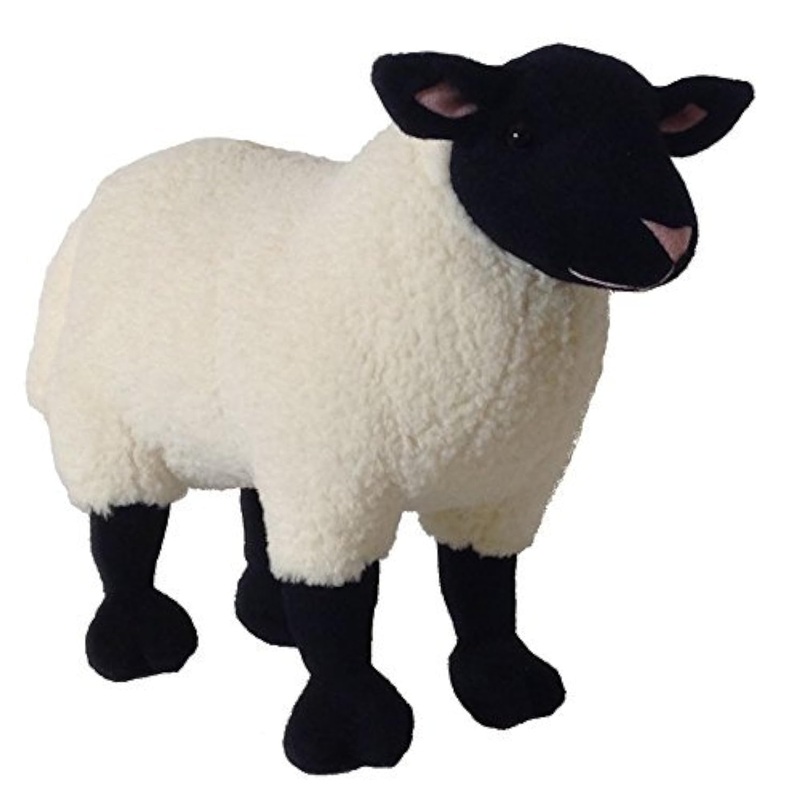 Adore 14' Standing Marshmallow The Suffolk Sheep Plush Stuffed Animal Toy