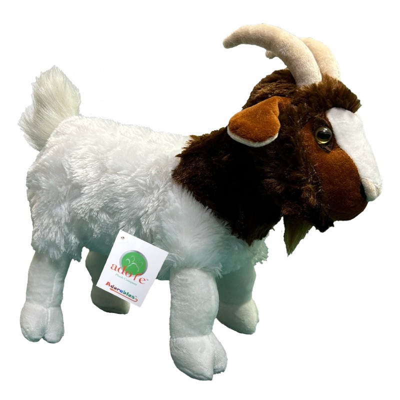 Adore 15' Standing Bobo The Boer Goat Stuffed Animal Plush Toy