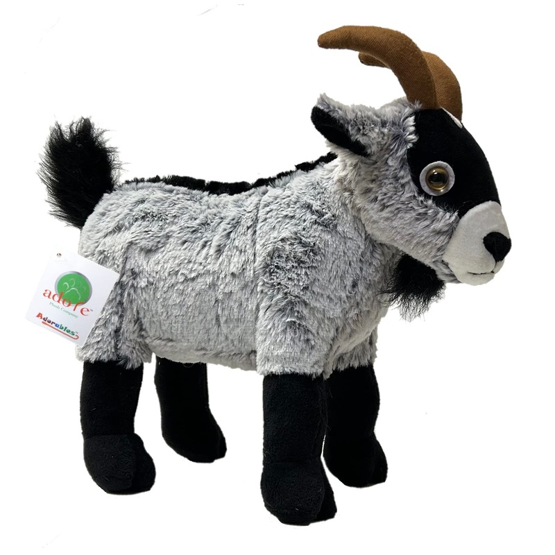 Adore 15' Standing Peewee The Pygmy Goat Stuffed Animal Plush Toy