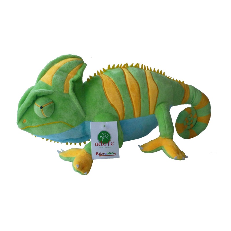 Adore 16' Cham The Chameleon Plush Stuffed Animal Toy