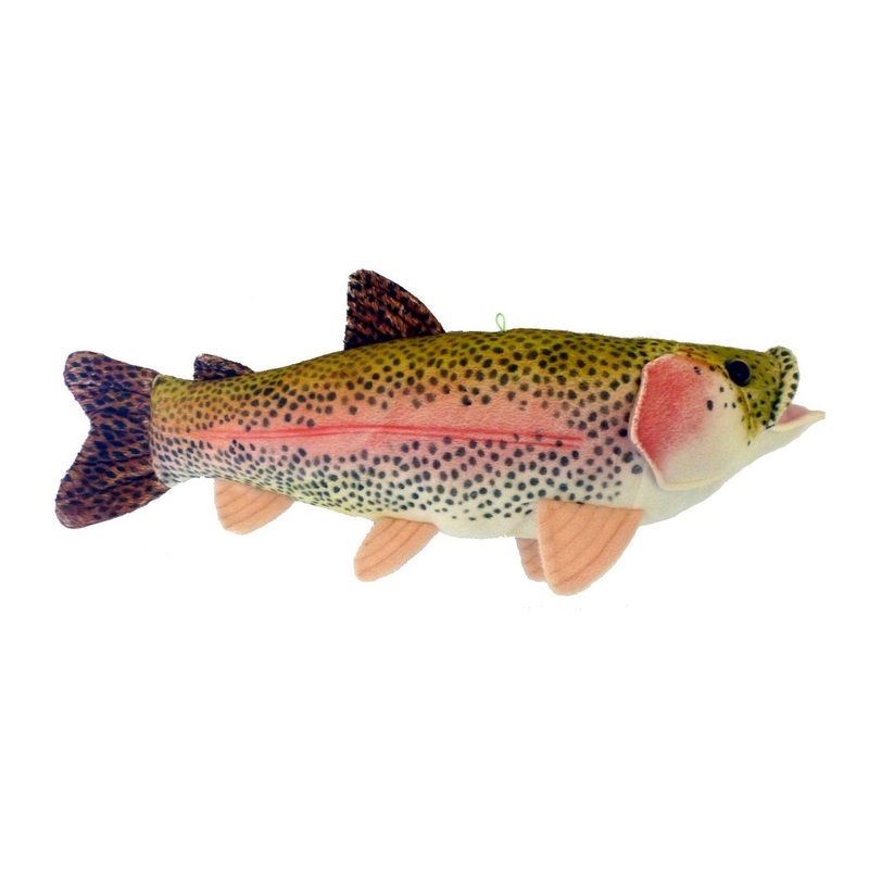 Adore 16' Sierra Rainbow Trout Plush Stuffed Animal Walltoy Wall Mount