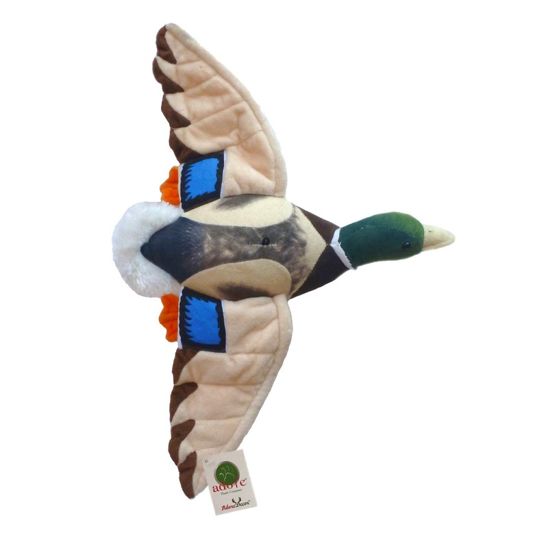 Adore 18' Drake Mallard Duck Plush Stuffed Animal Walltoy Wall Mount
