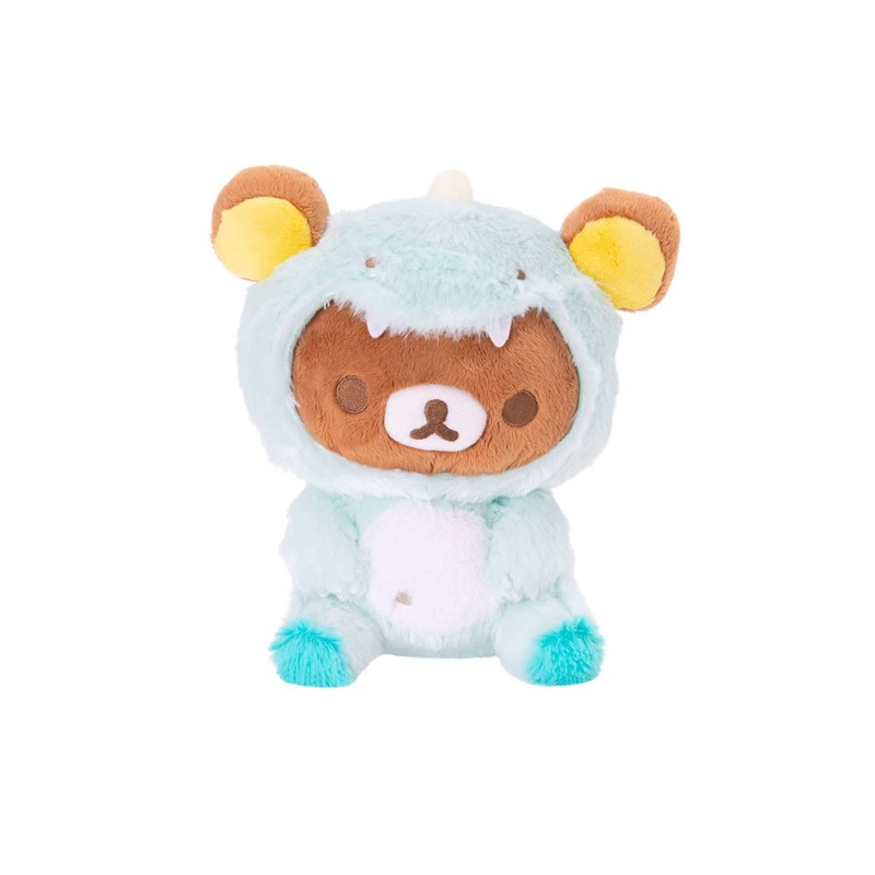 Rilakkuma San-X Original Plays With Dino Series Plush - Pastel Green