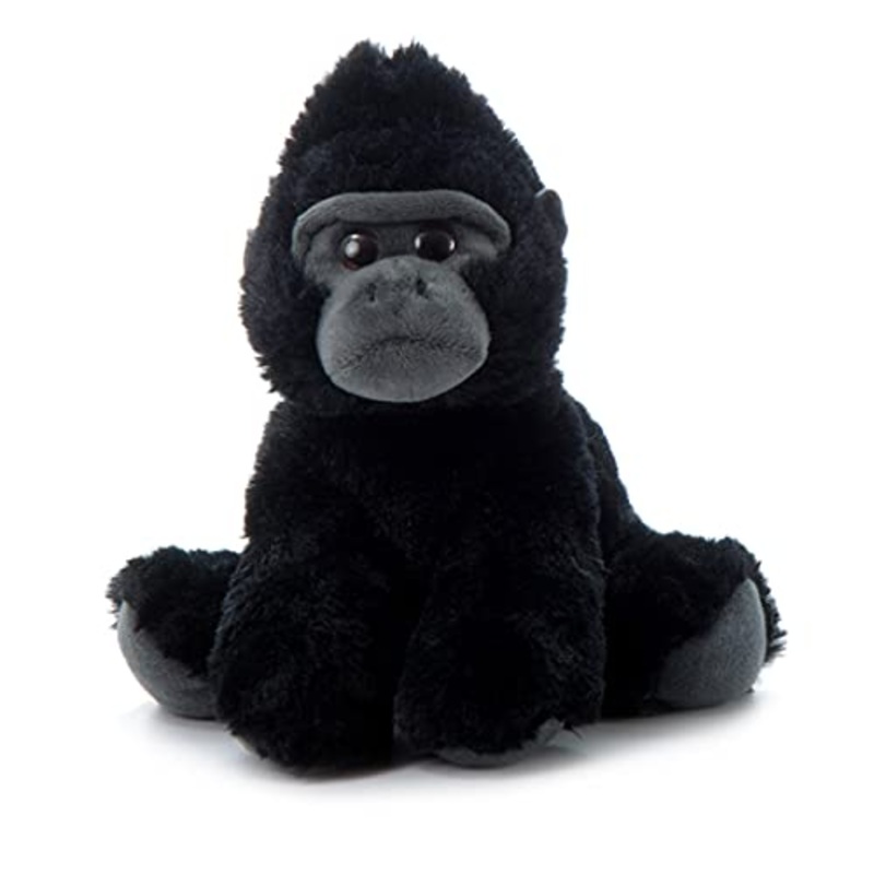 The Petting Zoo Gorilla Stuffed Animal, Gifts For Kids, Wild Onez Zoo Animals, Gorilla Plush Toy 9 Inches