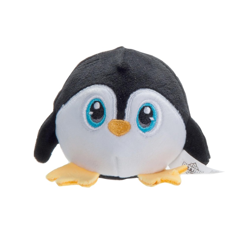 The Petting Zoo Penguin Stuffed Animal Plushie, Gifts For Kids, Squishiez Sealife Animal Squeeze Toy, Penguin Plush Toy 3 Inches