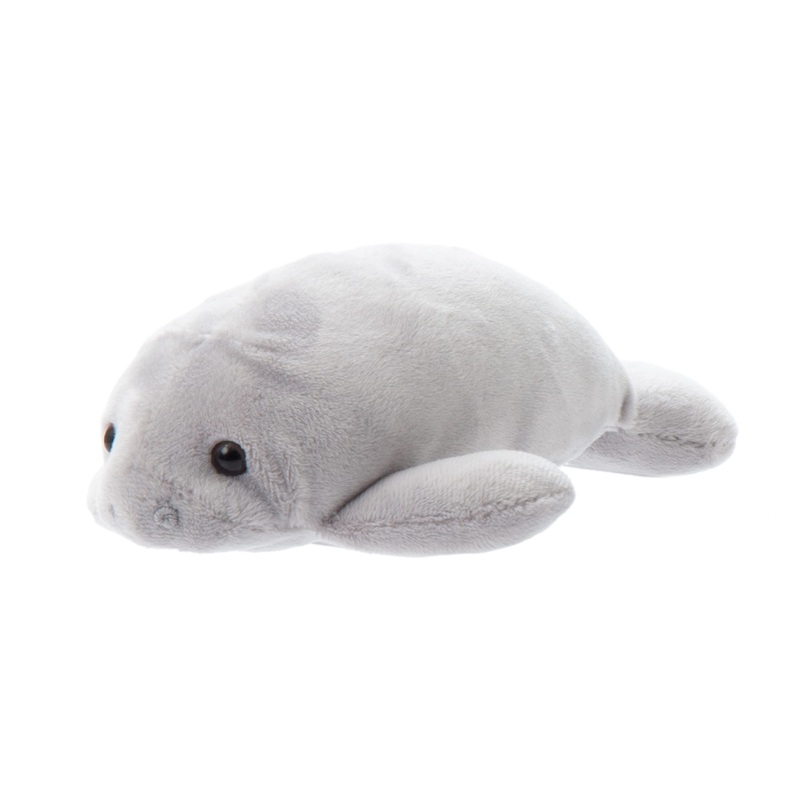 The Petting Zoo Super Soft Manatee Stuffed Animal Plushie, Gifts For Kids, Miniz Sealife Animals, Manatee Plush Toy 8 Inches