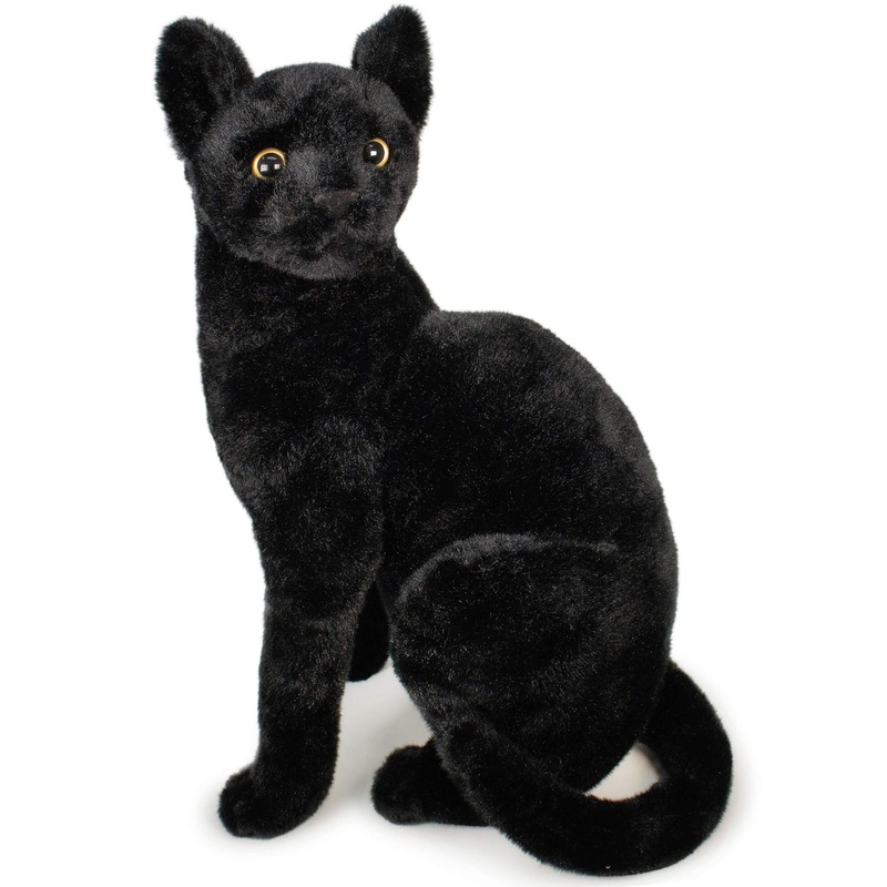 Tigerhart Boone The Black Cat - 13 Inch Stuffed Animal Plush