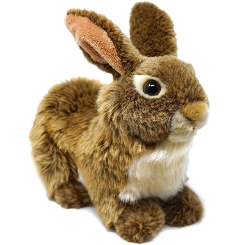 Tigerhart Brigid The Brown Rabbit - 10 Inch Stuffed Animal Plush Bunny