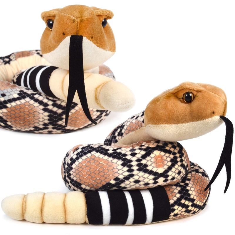 Tigerhart Rambo The Rattlesnake - 54 Inch Stuffed Animal Plush