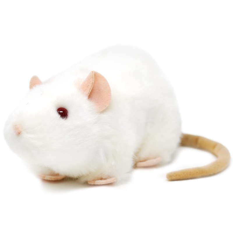 Tigerhart Wylie The White Rat - 7 Inch Stuffed Animal Plush
