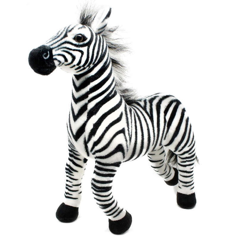 Tigerhart Zebenjo The Zebra - 16 Inch Stuffed Animal Plush