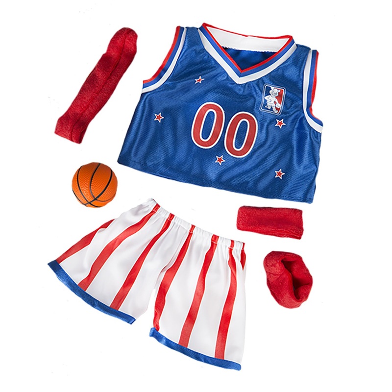 All Star Basketball Uniform Fits Most 14' - 18' Build-A-Bear And Make Your Own Stuffed Animals