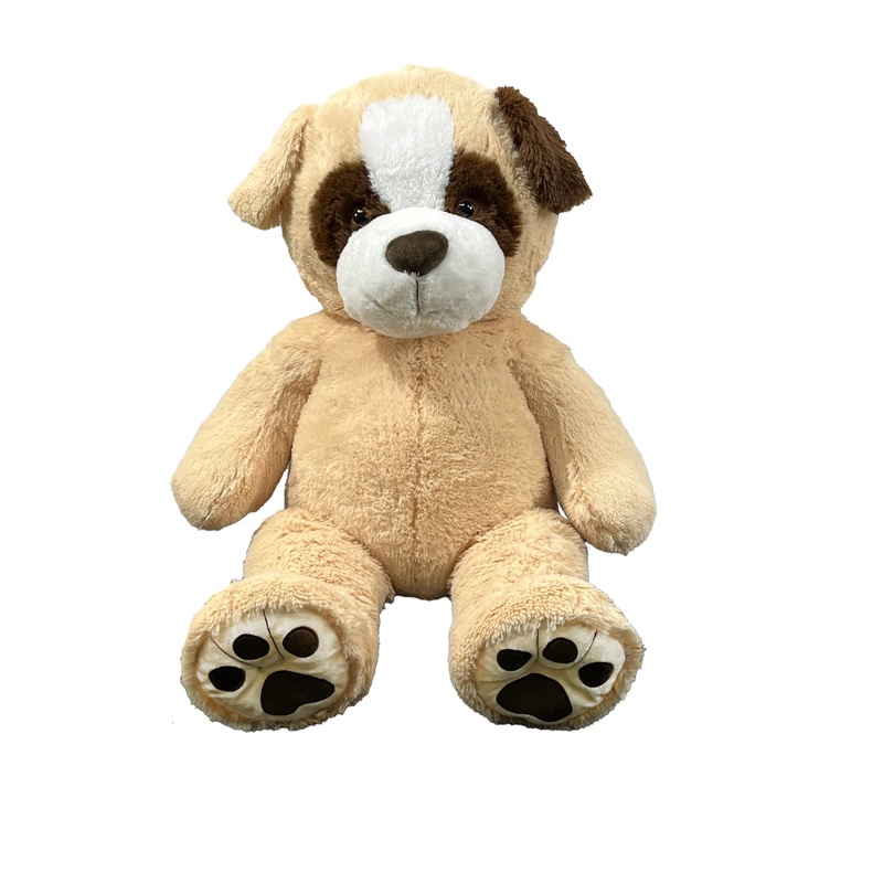 Anico 36' Tall (3 Feet) Giant Plush Dog With Embroidered Paws And Smiling Face