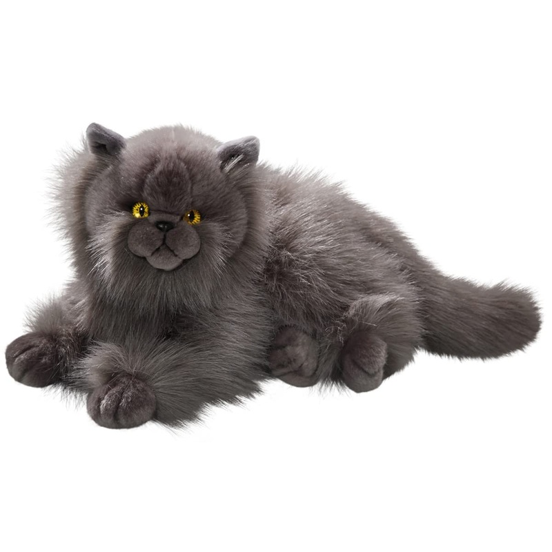 Cat, Persian Gray, 12 Inches, 30Cm, Plush Toy, Soft Toy, Stuffed Animal 3433