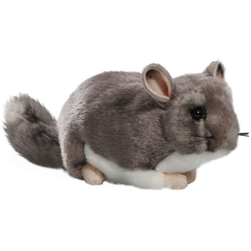 Chinchilla 8.5 Inches, 12 Inches With Tail, 23Cm, Plush Toy, Soft Toy, Stuffed Animal 3040