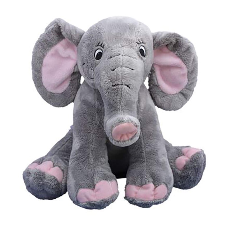 Cuddly Soft 16 Inch Stuffed Elephant...We Stuff 'Em...You Love 'Em!