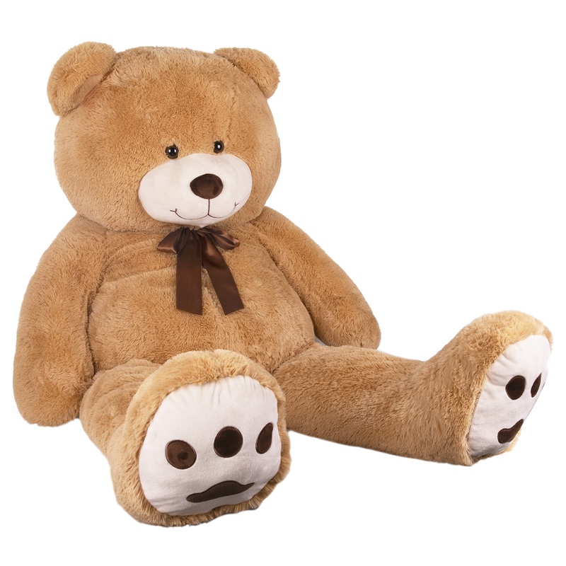 Kangaroo 5Ft Teddy Bear Stuffed Animal, Easter Toys Stuffed Animals For Girls & Boys Baby Shower Cute Plushies Kids Toddler Toys, Easter Plush Brown Big Teddy Bear For Girlfriend Easter Gifts Big Bear