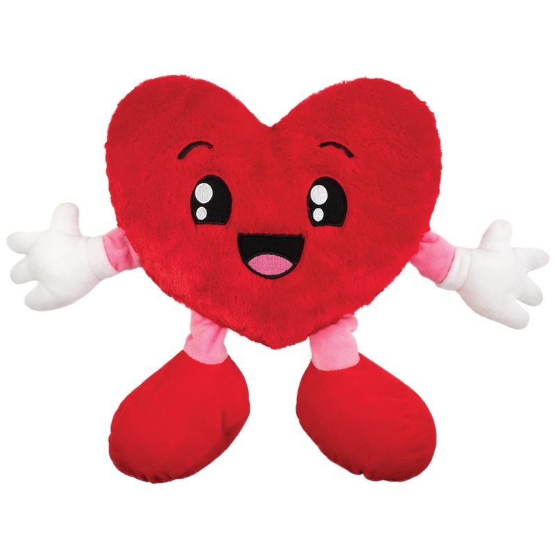 Scentco Sweetheart (Heart) - 10' Patented Gourmet Strawberry Scented Stuffed Plush - Valentines, Gifts For Kids, Gift Guide