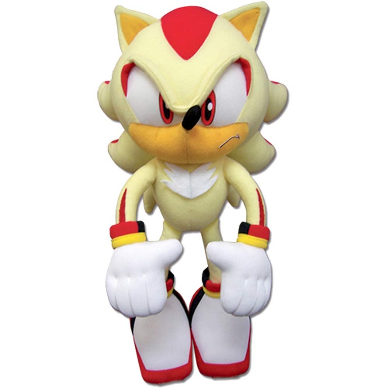 Sonic The Hedgehog Great Eastern Ge-52631 Super Shadow Plush, 12', Multicolor, (Model: New_52631)